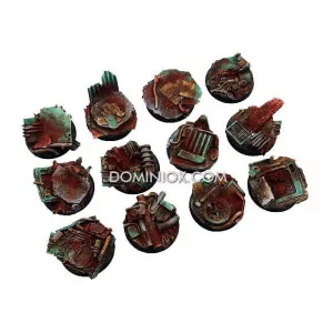 Micro Art-Scrapyard Bases, Round 25mm (5)