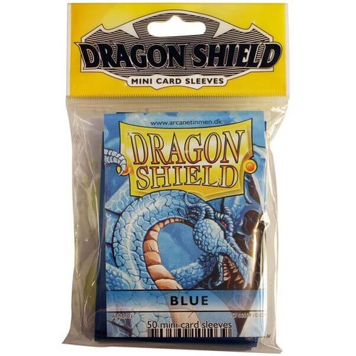 Bustine Dragon Shield Mini Blue (50)