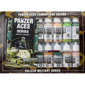 70179 Vallejo Panzer Aces: Panzer Aces Camouflage