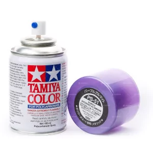 Spray Tamiya Polycarbonate PS-51 Purple Anodized Aluminium (100ml)