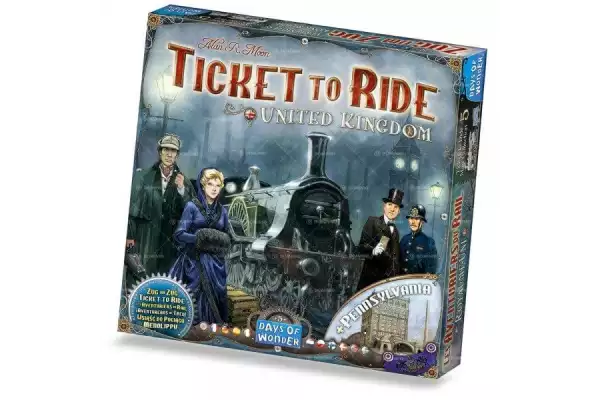 Ticket to Ride - United Kingdom and Pennsylvania