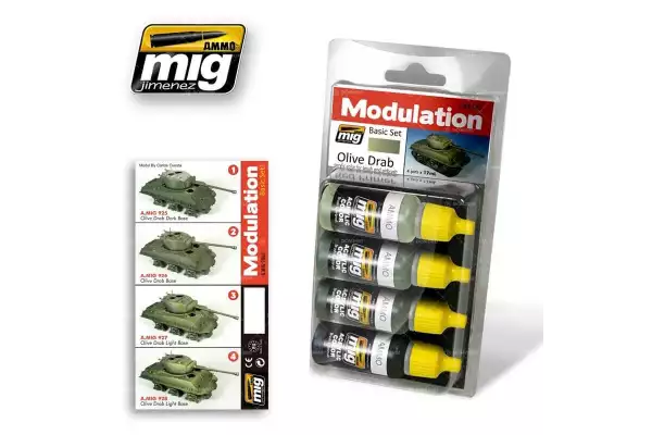 Ammo of Mig: Olive Drab Modulation Set