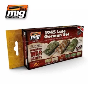 Ammo of Mig: Wargame 1945 Late German Set