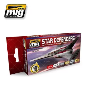 Ammo Mig: Star Defenders Paint Set (6)