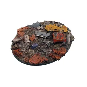 Micro Art: Old Factory Base, 120mm Ellipse (1)