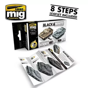 Ammo of Mig: 7128 Black & White Set