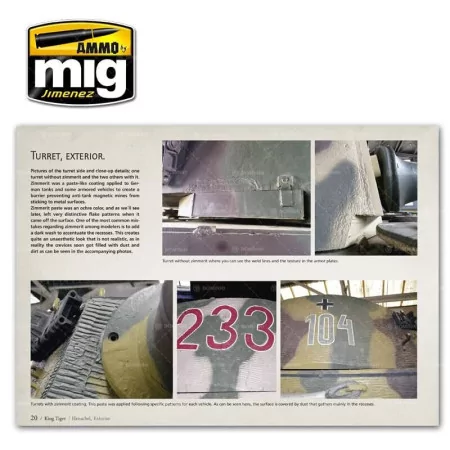 Ammo of Mig: King Tiger - Visual Modelers Guide