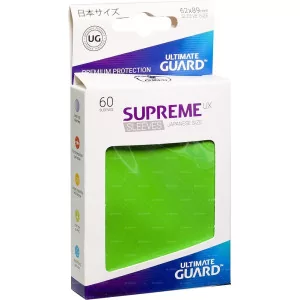 Ultimate Guard-Supreme UX Sleeves Mini Light Green (60)