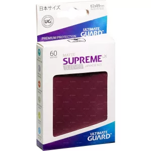 Ultimate Guard-Supreme UX Sleeves Japanese Matte Burgundy (60)