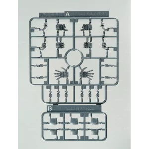 Bandai HD Builders Parts: Ms Hand 02 [Dark Grey] 2