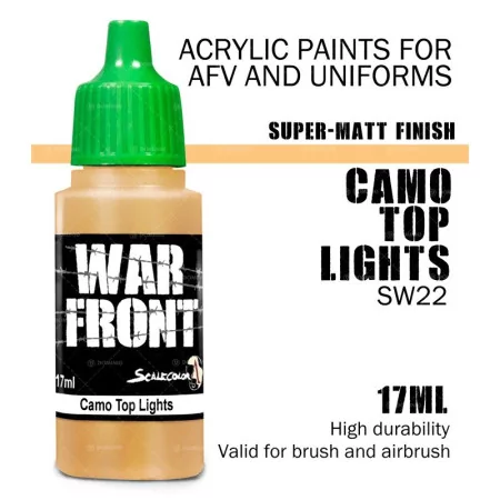 spediamo gratis Scale75: 22 Warfront SS Camo Top Lights (17ml)