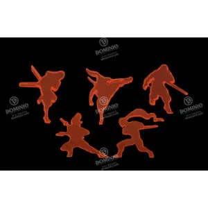 Infinity JSA Camo Silhouette (5) Rosso