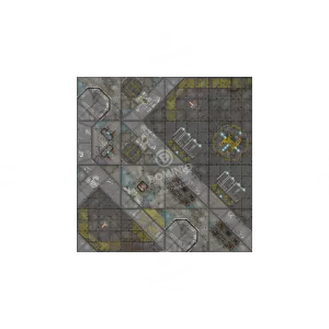 Micro Arts Infinity Terminus Segment Modular Mat Industrial