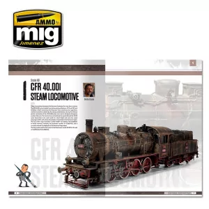 Ammo Mig: 6210 Modelling School - Painting Realistic Trains 2