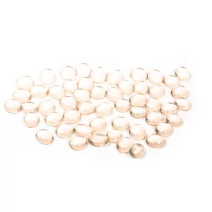 Chessex Glass Gaming Stones: CHX01134 Crystal Pink (40+)