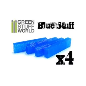 Green Stuff World: 9015 Blue Stuff Mold 4 Bars (30g) 2