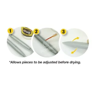 Ammo Mig: 2038 Medium Dense Cement Slow Dry (30ml) 2