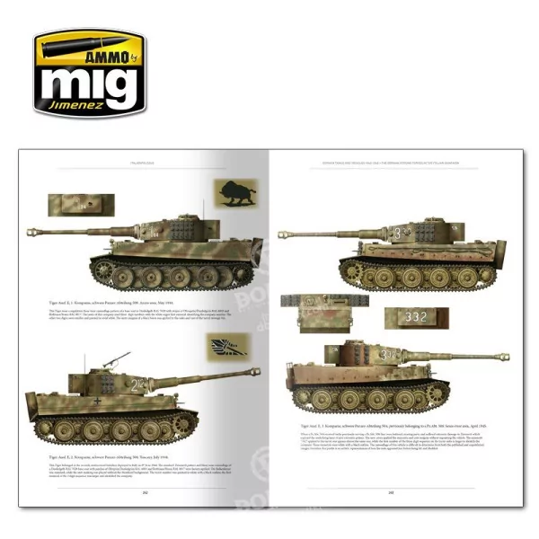 Ammo Mig: 6261 Italienfeldzug German Tanks and Vehicles 1943-1945 (247 pag, Hard
