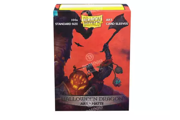Dragon Shield: Art Matte Card Sleeves Halloween Dragon (100)