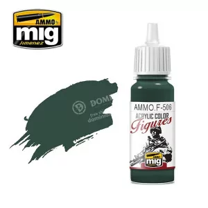 Ammo Mig Figures Colors: 506 Medium Russian Green (17ml)
