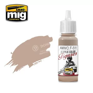 Ammo Mig Figures Colors: 511 Light Sand (17ml)