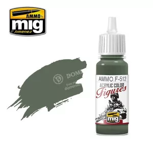 Ammo Mig Figures Colors: 512 Field Grey (17ml)