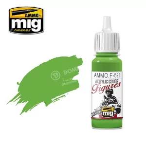 Ammo Mig Figures Colors: 528 Pure Green (17ml)