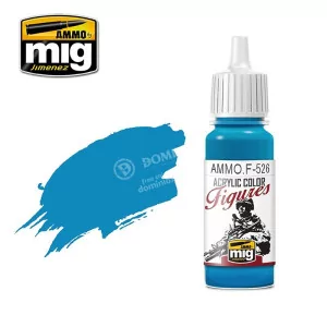 Ammo Mig Figures Colors: 526 Cyan (17ml)