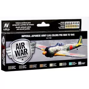 71.152 Vallejo Air War Set: Imperial Japanese Army (IJA) Colors Pre War to 1945