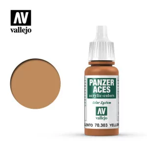 70.303 Vallejo Panzer Aces: Yellowish Rust (17ml)