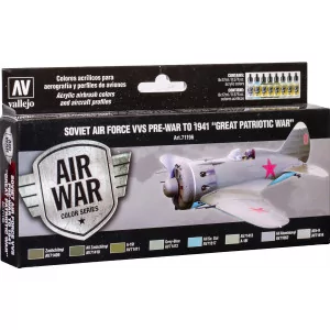 71.196 Vallejo Air War Set: Soviet Air Force VVS Pre War to 1941 "Great Patrioti