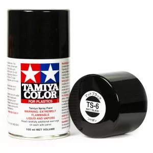 TS-06 Spray Matt Black Tamiya (100ml) [EURO SHIPMENT ONLY]