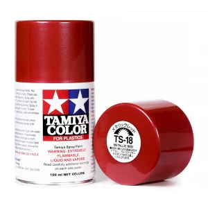 TS-18 Spray Tamiya Metallic Red (100ml) [EURO SHIPMENT ONLY]