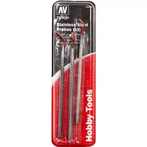 Vallejo: 3 Strumenti Acciaio a Punta