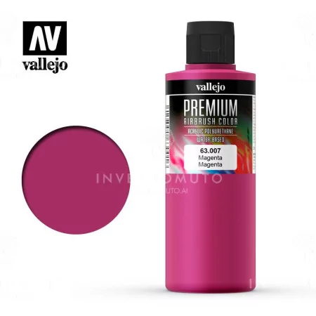 63.007 Vallejo Premium Airbrush: Magenta [200ml]