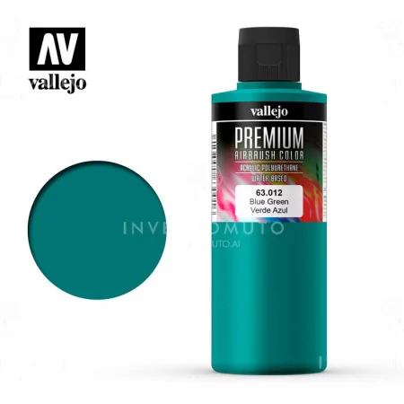 63.012 Vallejo Premium Airbrush: Blue Green [200ml]