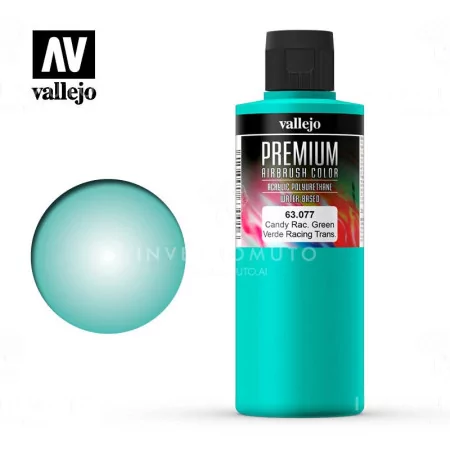 63.077 Vallejo Premium Airbrush: Candy Racing Green [200ml]