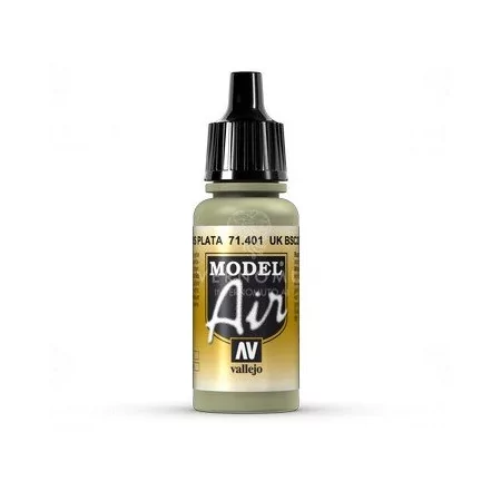 71.401 Vallejo Model Air: UK BSC 28 Silver Grey [17ml]