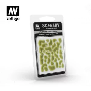 Vallejo Scenery: SC407 Wild Tuft - Light Green Medium
