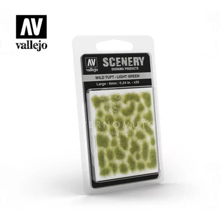 Vallejo Scenery: SC417 Wild Tuft - Light Green Large