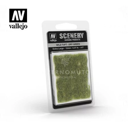 Vallejo Scenery: SC424 Wild Tuft - Dry Green Extra large