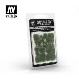 Vallejo Scenery: SC427 Wild Tuft - Strong Green Extra large