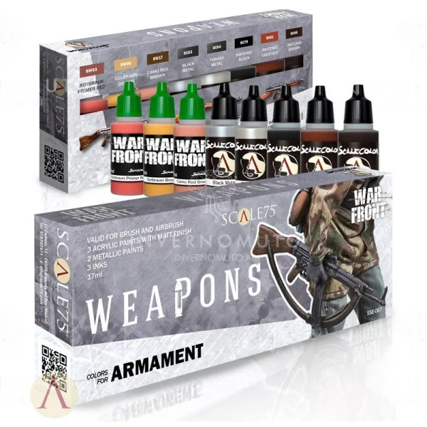 Scale75: SSE-067 Warfront - Weapons (8x17ml)