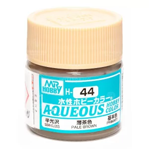 H-044 Mr Hobby Aqueous: Pale Brown/Marroncino Chiaro | Semilucido | Primario | (
