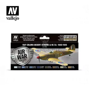 71.163 Set Vallejo Model Air: Seconda Guerra Mond RAF Deserto (8)