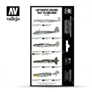 71.166 Set Vallejo Model Air: RLM (II) (8x17ml) 2