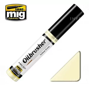 Ammo Mig: 3521 | Oilbrusher: Yellow Bone | 10ml