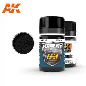 compra  AK039 | AK Interactive Weathering Pigments: BLACK | 35ml