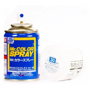 S-030 Mr Color Spray:  Flat Clear | (100ml)