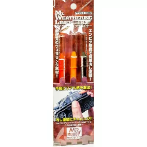 PP-201 Mr Weathering Liner RUST Color Set